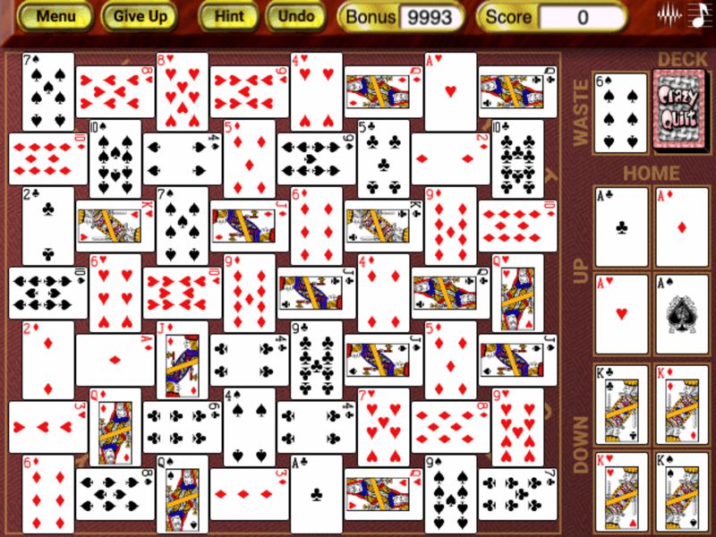 Forty-Nine Solitaire - Play Online