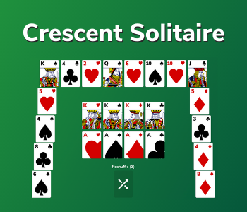 inschakelen rekenmachine tent Crescent Solitaire - Play Online on SolitaireParadise.com
