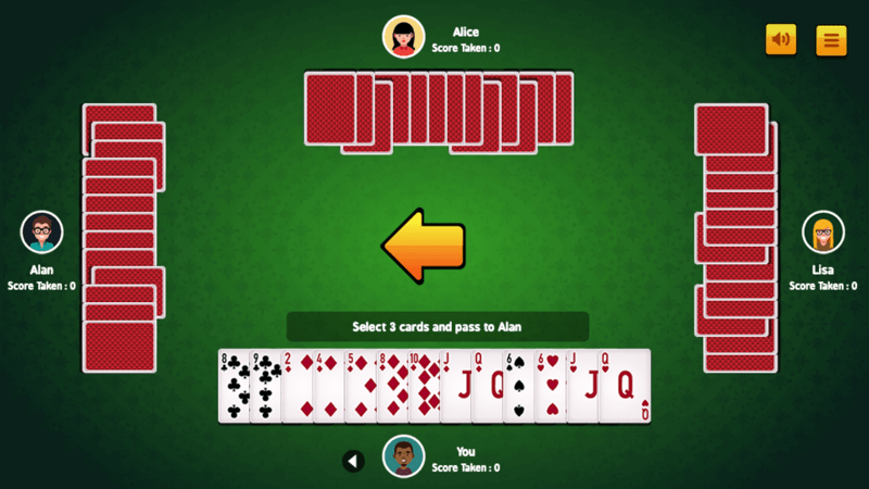 Hearts Card Game - Play Hearts Online at Coolmath Games