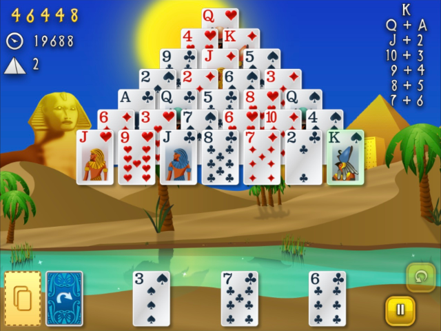 Paciência Pirâmide 2 - jogo de Paciência online grátis jogar agora!